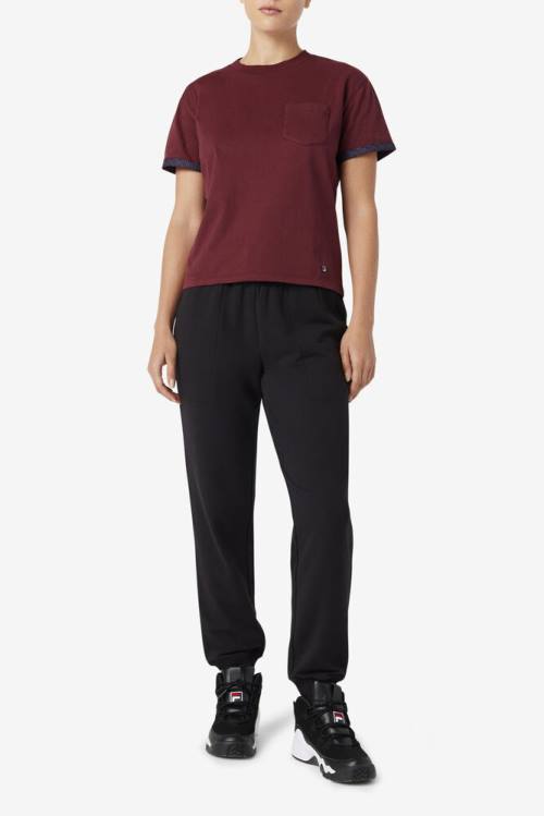 Fila Sloane Tee Naisten T Paidat Ruskea | Fila815DX