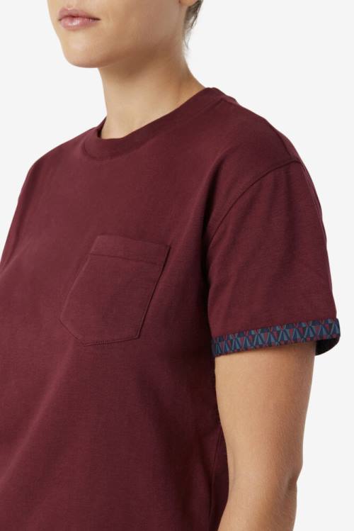 Fila Sloane Tee Naisten T Paidat Ruskea | Fila815DX
