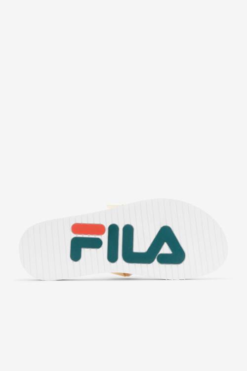 Fila Sol-slide V2 Miesten Rantasandaalit Valkoinen Monivärinen | Fila395MP