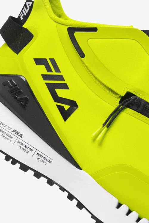 Fila Space Runner Naisten Tennarit Keltainen Mustat Valkoinen | Fila438KA