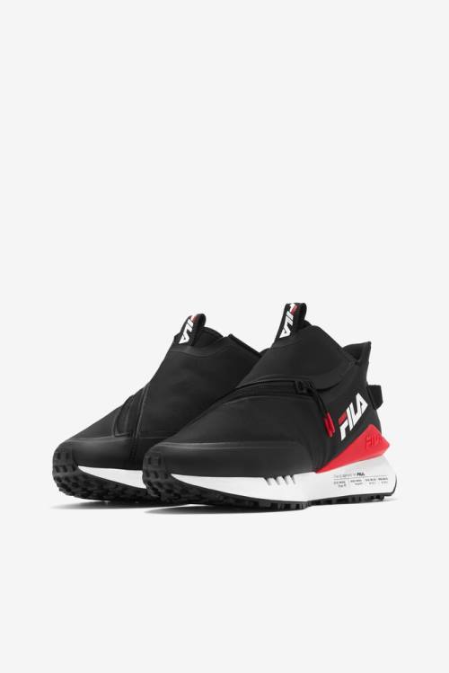 Fila Space Runner Naisten Tennarit Mustat Punainen Valkoinen | Fila248SE