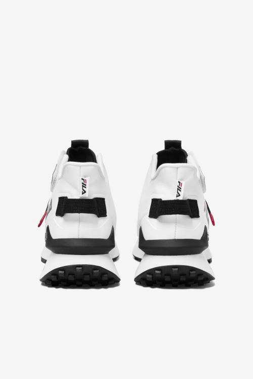 Fila Space Runner Naisten Tennarit Valkoinen Mustat Punainen | Fila965KF