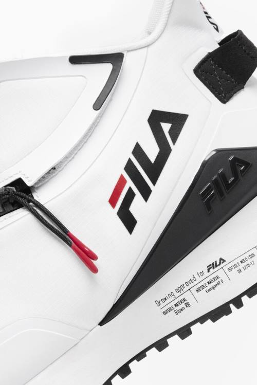 Fila Space Runner Naisten Tennarit Valkoinen Mustat Punainen | Fila965KF