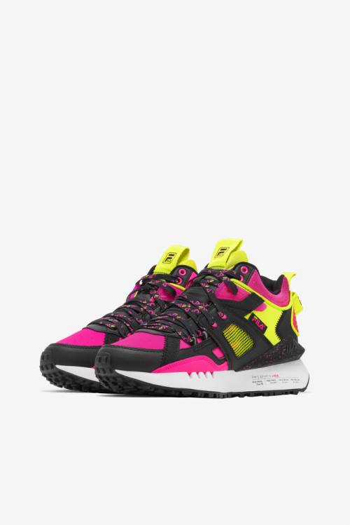 Fila Spectra Naisten Tennarit Mustat Valkoinen Pinkki | Fila781FX
