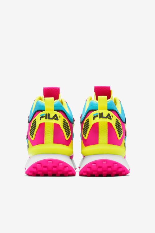 Fila Spectra Naisten Tennarit Pinkki Keltainen Mustat | Fila345UW
