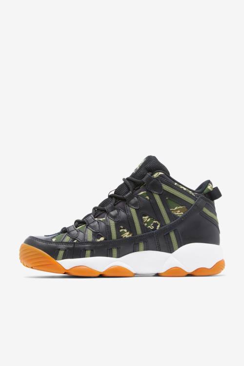 Fila Stackhouse Spaghetti Camo Miesten Tennarit Mustat Valkoinen | Fila897HG