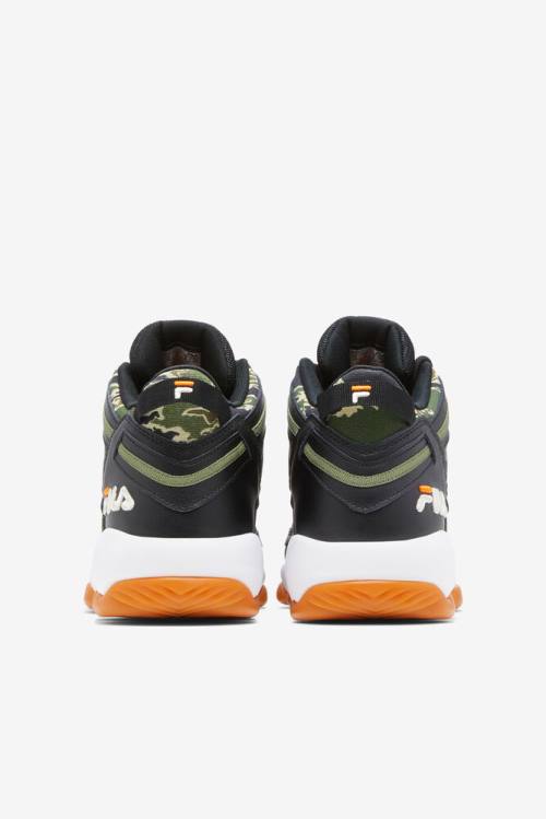 Fila Stackhouse Spaghetti Camo Miesten Tennarit Mustat Valkoinen | Fila897HG