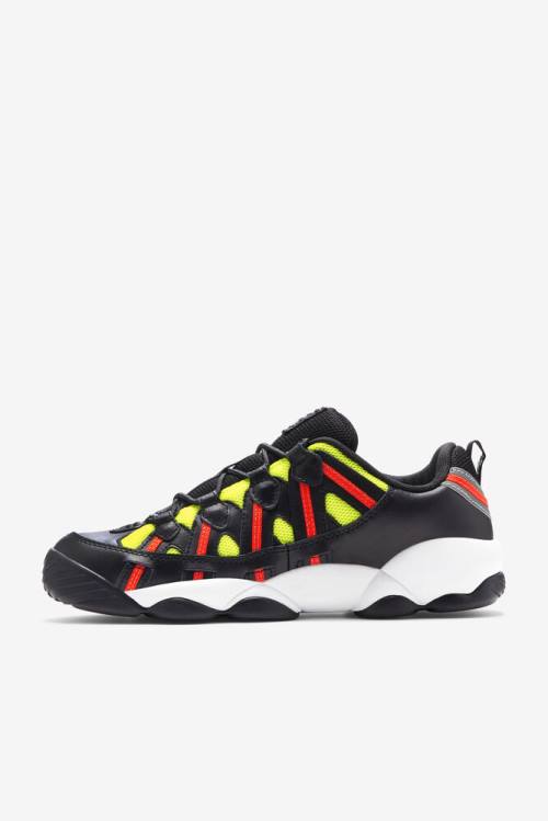 Fila Stackhouse Spaghetti Miesten Tennarit Mustat Oranssi | Fila198VJ