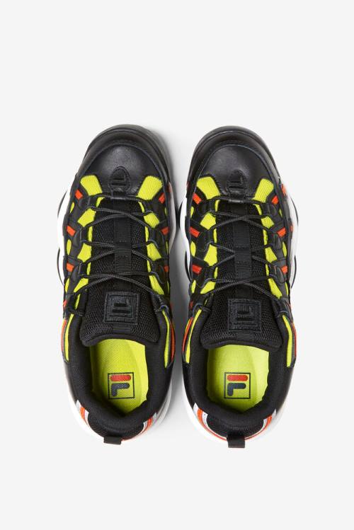 Fila Stackhouse Spaghetti Miesten Tennarit Mustat Oranssi | Fila198VJ