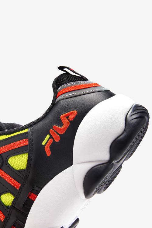 Fila Stackhouse Spaghetti Miesten Tennarit Mustat Oranssi | Fila198VJ