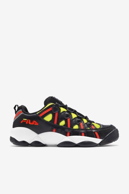 Fila Stackhouse Spaghetti Miesten Tennarit Mustat Oranssi | Fila198VJ