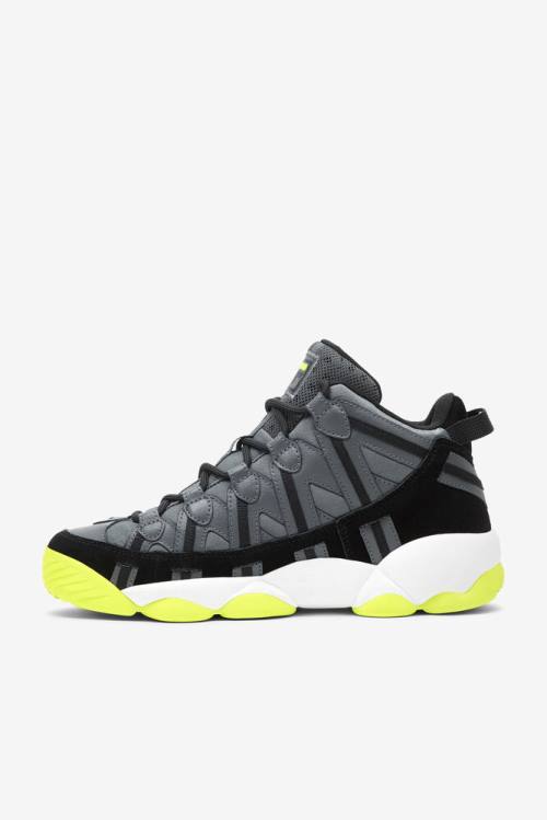 Fila Stackhouse Spaghetti Miesten Tennarit Tummanharmaat Mustat Keltainen | Fila275ES
