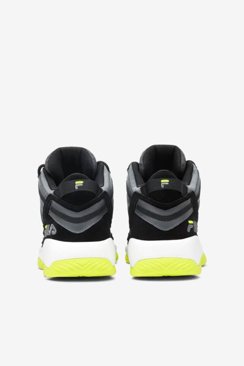 Fila Stackhouse Spaghetti Miesten Tennarit Tummanharmaat Mustat Keltainen | Fila275ES