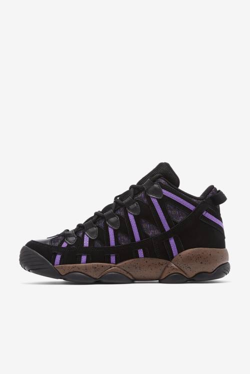 Fila Stackhouse Spaghetti Miesten Tennarit Mustat Violetit | Fila324WE
