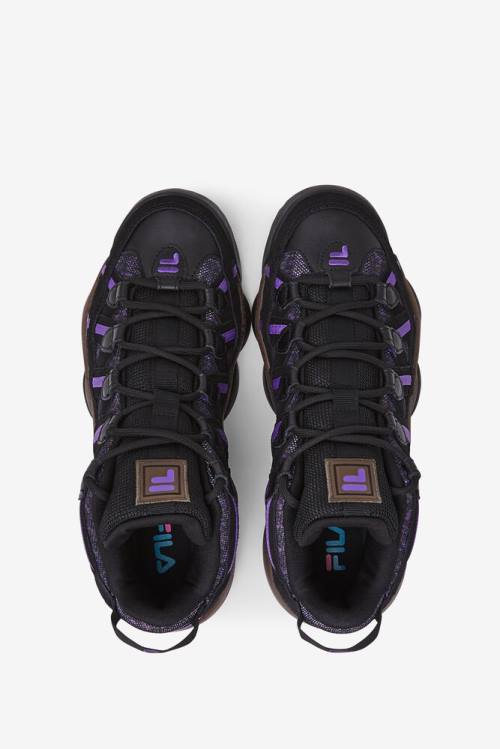 Fila Stackhouse Spaghetti Miesten Tennarit Mustat Violetit | Fila324WE
