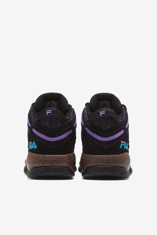 Fila Stackhouse Spaghetti Miesten Tennarit Mustat Violetit | Fila324WE