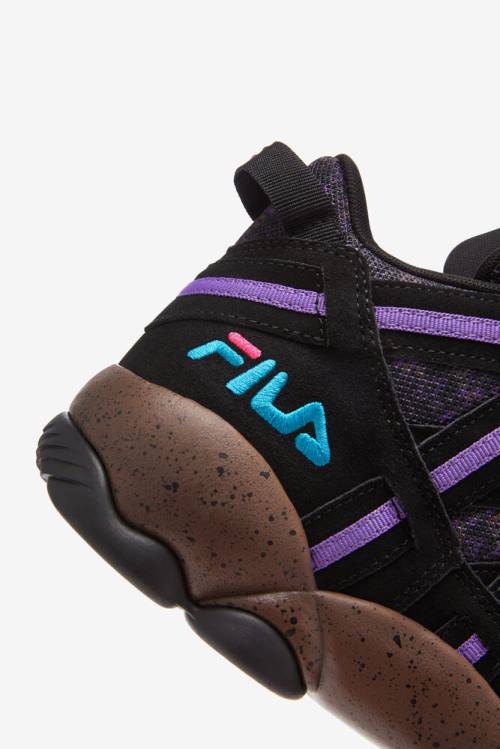 Fila Stackhouse Spaghetti Miesten Tennarit Mustat Violetit | Fila324WE