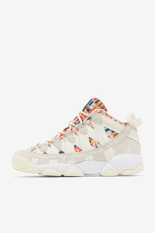 Fila Stackhouse Spaghetti Miesten Tennarit Valkoinen | Fila472RC