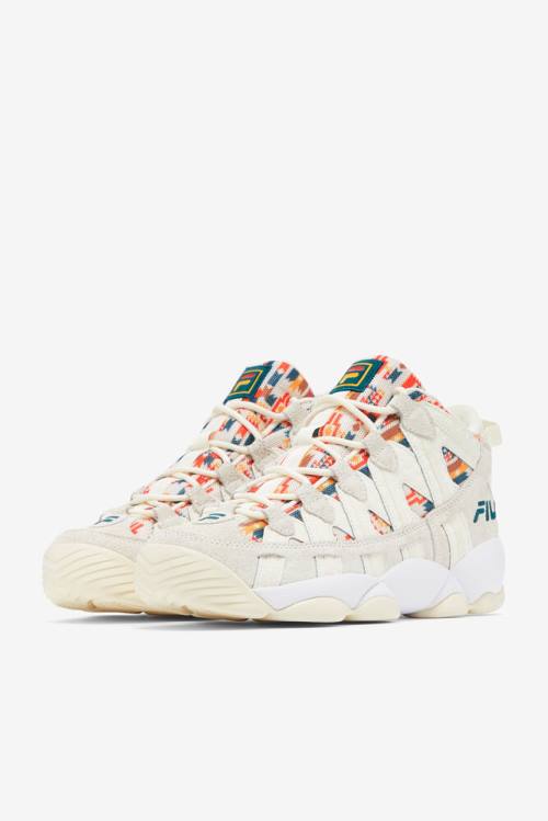 Fila Stackhouse Spaghetti Miesten Tennarit Valkoinen | Fila472RC