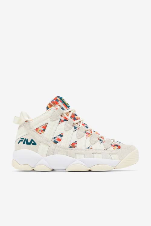 Fila Stackhouse Spaghetti Miesten Tennarit Valkoinen | Fila472RC