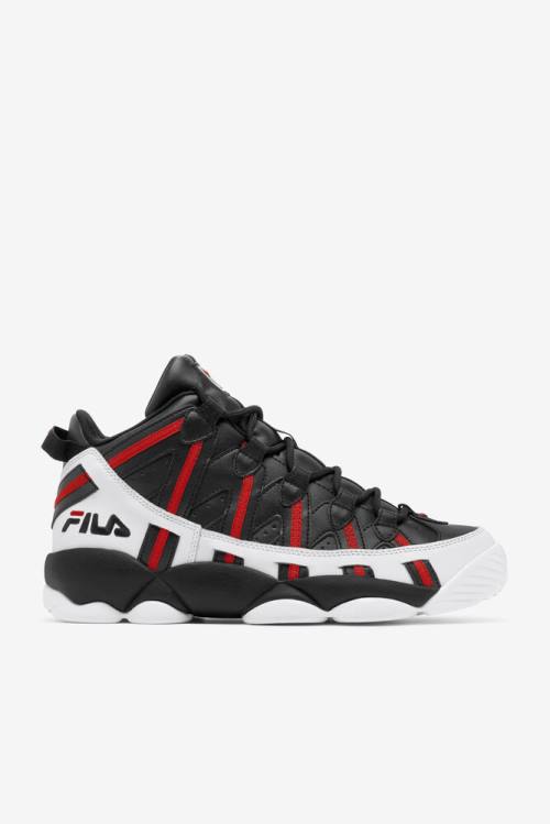 Fila Stackhouse Spaghetti Miesten Tennarit Valkoinen Mustat Punainen | Fila796XO