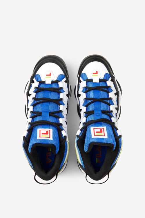 Fila Stackhouse Spaghetti Miesten Tennarit Valkoinen Mustat Sininen | Fila890KJ