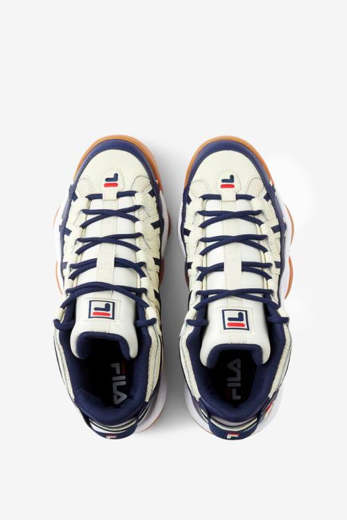 Fila Stackhouse Spaghetti Miesten Tennarit Kerma Valkoinen Laivastonsininen | Fila905GL