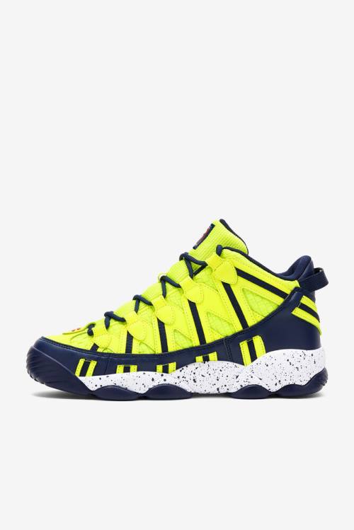 Fila Stackhouse Spaghetti Miesten Tennarit Keltainen Laivastonsininen Valkoinen | Fila928BH