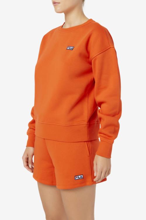 Fila Stina Crew Naisten Puserot Oranssi | Fila570VG