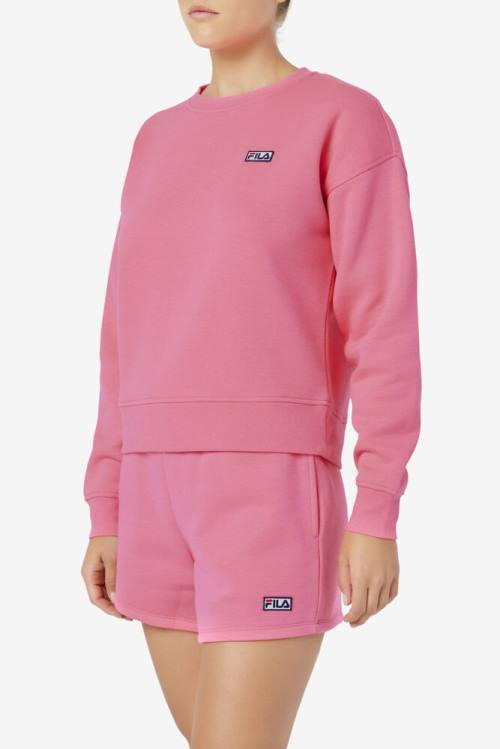 Fila Stina Crew Naisten Puserot Pinkki | Fila905PE