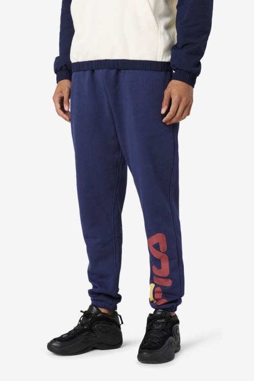 Fila Sunday Jogger Miesten Housut Laivastonsininen | Fila325RC