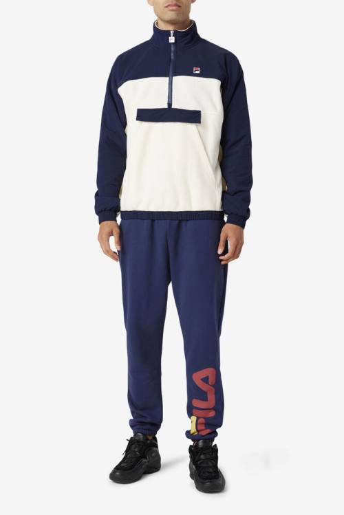Fila Sunday Jogger Miesten Housut Laivastonsininen | Fila325RC