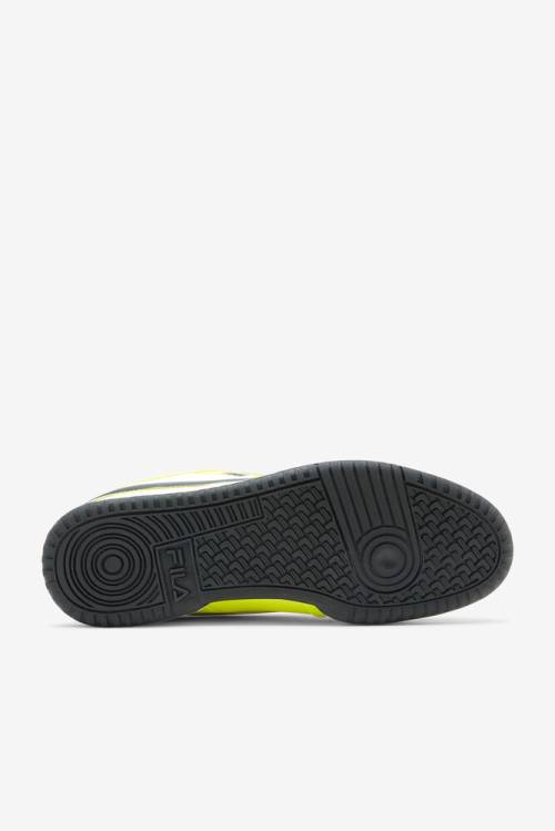 Fila T-1 Mid Miesten Tennarit Keltainen Mustat Valkoinen | Fila472TL