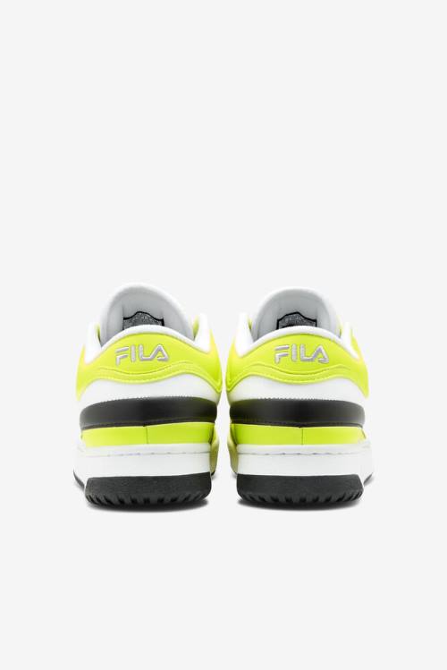 Fila T-1 Mid Miesten Tennarit Keltainen Mustat Valkoinen | Fila472TL