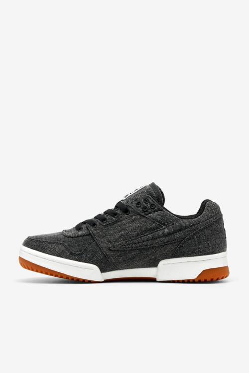 Fila T-2 Denim Miesten Tennarit Mustat Valkoinen | Fila724GO