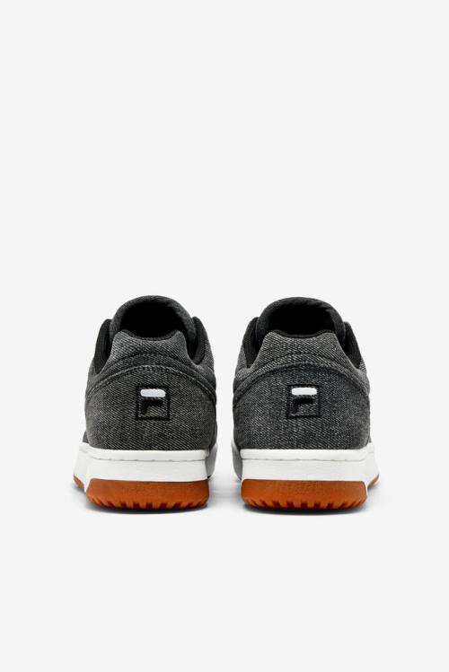 Fila T-2 Denim Miesten Tennarit Mustat Valkoinen | Fila724GO