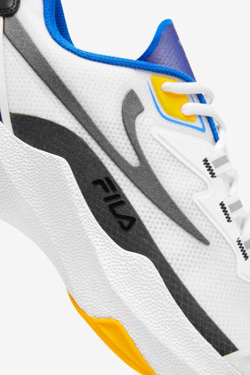 Fila Tactik 3 Stimulus Naisten Tennarit Valkoinen Sininen Kultaiset | Fila530KX