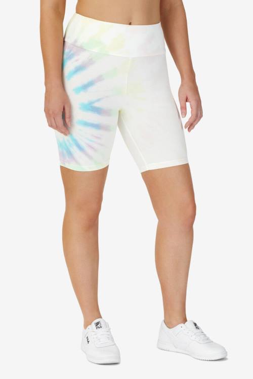 Fila Taima Tie Dye Bike Naisten Shortsit Kerma | Fila735XP