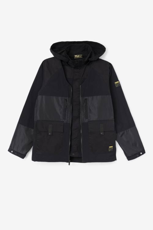 Fila Tate 3-in-1 Utility Miesten Takki Mustat | Fila942OV