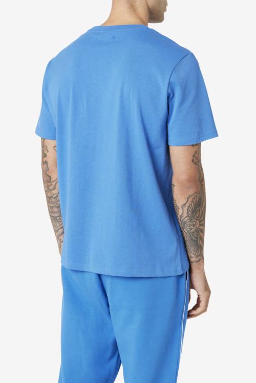 Fila Tenez Tee Miesten T Paidat Sininen | Fila493MI