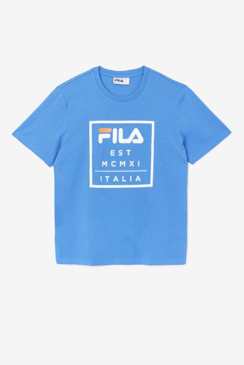 Fila Tenez Tee Miesten T Paidat Sininen | Fila493MI