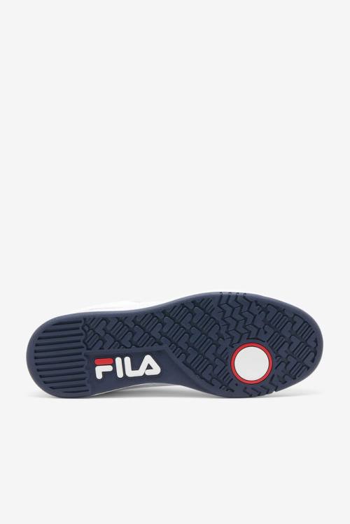 Fila Tennis 88 Miesten Tenniskengät Valkoinen Laivastonsininen Punainen | Fila902KO