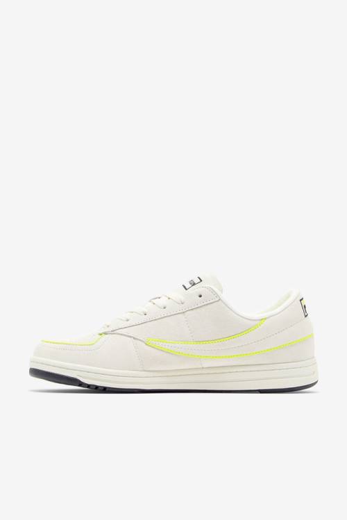 Fila Tennis 88 Premium X Msgm Miesten Tenniskengät Valkoinen Mustat Keltainen | Fila529YZ