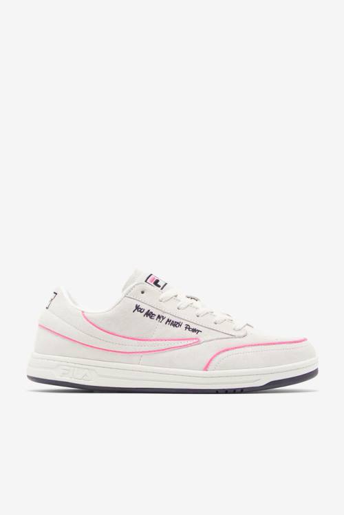 Fila Tennis 88 Premium X Msgm Naisten Tenniskengät Valkoinen Mustat Pinkki | Fila637JV