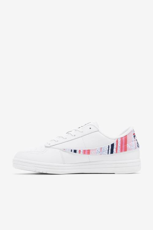Fila Tennis 88 Rolando Miesten Tenniskengät Valkoinen Laivastonsininen Punainen | Fila692ZM