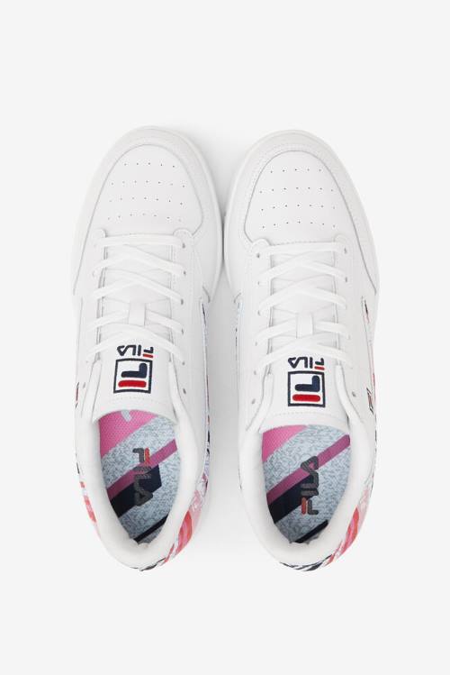 Fila Tennis 88 Rolando Miesten Tenniskengät Valkoinen Laivastonsininen Punainen | Fila692ZM