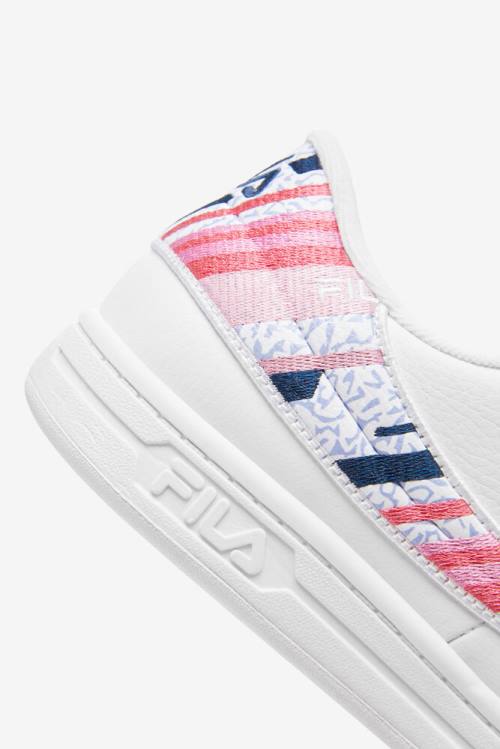 Fila Tennis 88 Rolando Miesten Tenniskengät Valkoinen Laivastonsininen Punainen | Fila692ZM