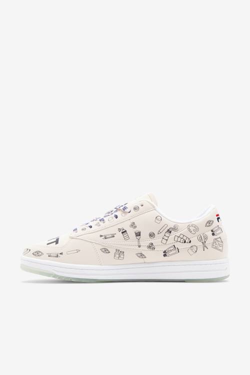Fila Tennis 88 X The Museum Miesten Tenniskengät Tummanharmaat Mustat | Fila106QT