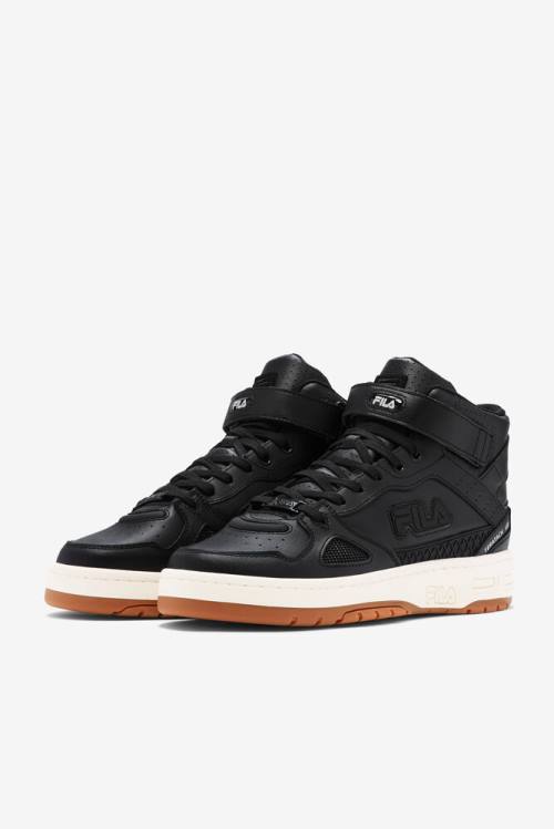 Fila Teratach 600 Mid Miesten Tennarit Mustat | Fila975AB