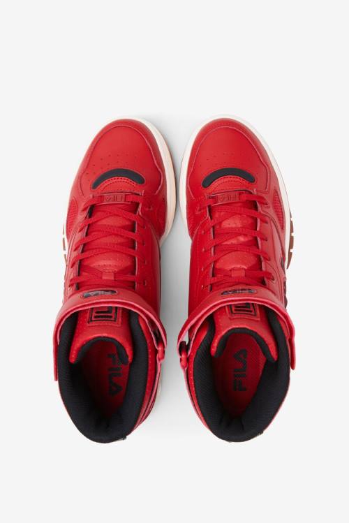 Fila Teratach 600 Mid Miesten Tennarit Punainen Mustat | Fila085BR